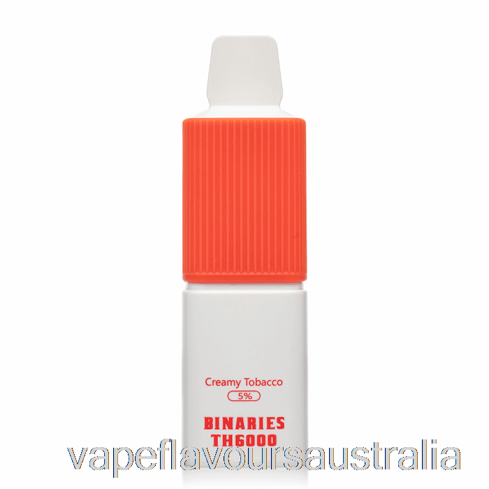 Vape Nicotine Australia Horizon Binaries TH6000 Disposable Creamy Tobacco
